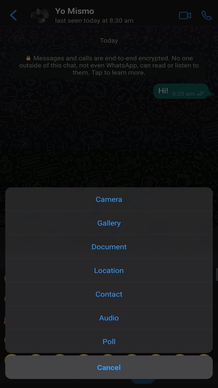 WhatsApp iPhone 4