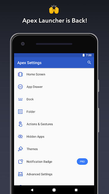 Apex Launcher 1