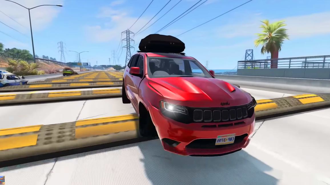 Beam Drive Road Crash 3D Games 6