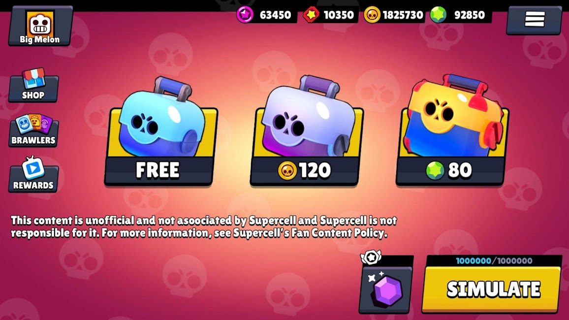 Box Simulator for Brawl Stars 1