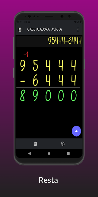 Calculadora Alicia 6