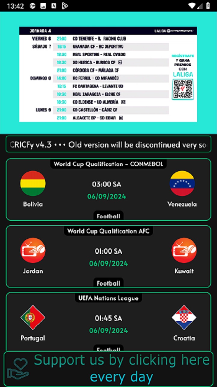 CricFy TV 2
