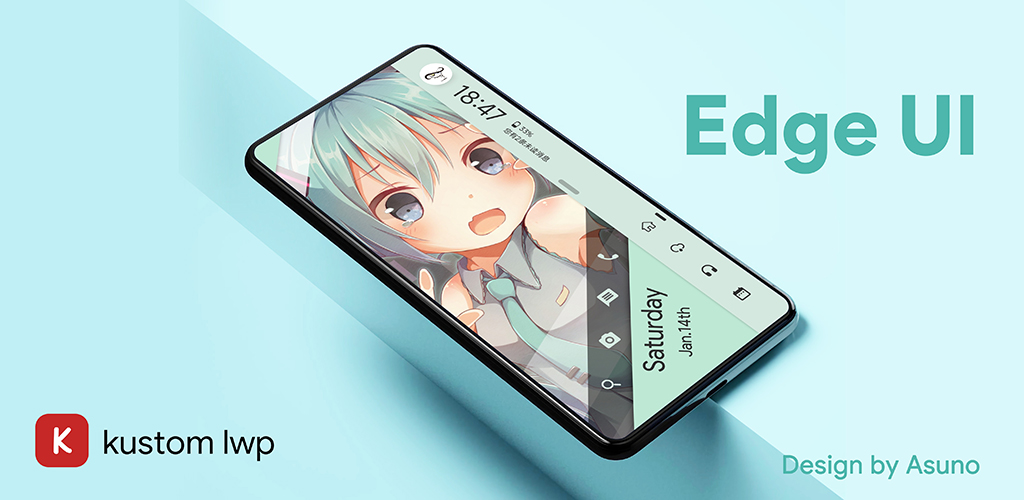EdgeUI For KLWP 1