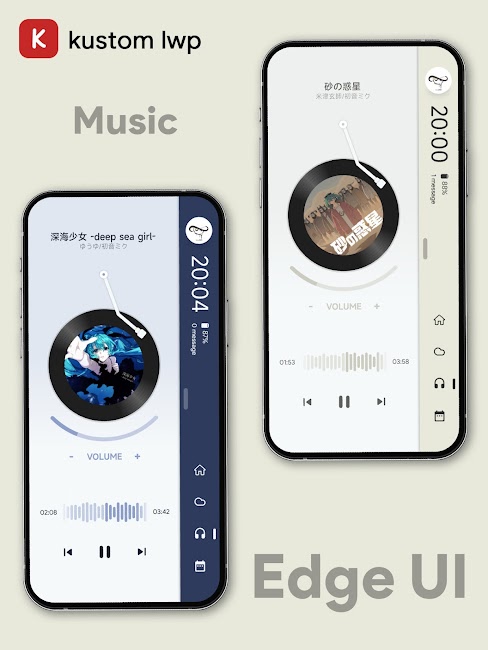 EdgeUI For KLWP 4