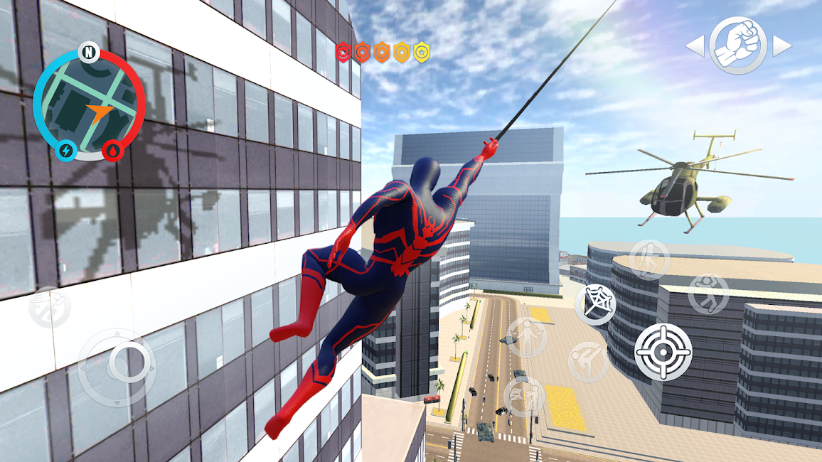 Gangster Crime Rope Hero City 4