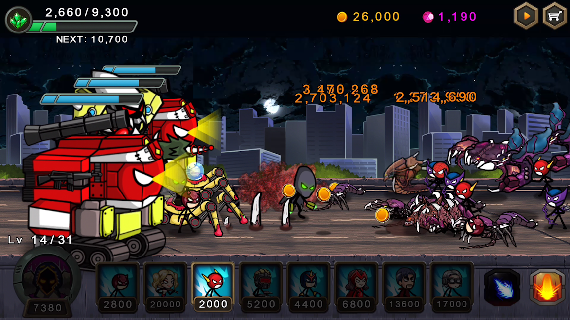 HERO WARS Super Stickman Defense 1