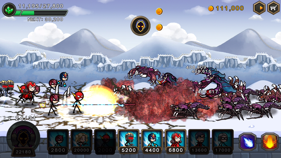 HERO WARS Super Stickman Defense 4