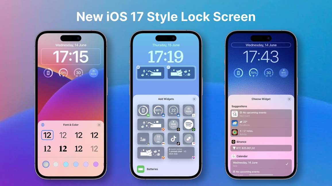 Launcher iOS 17 Pro 3
