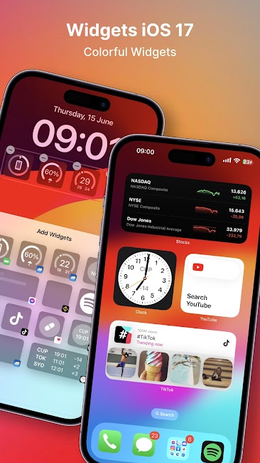 Launcher iOS 17 Pro 5
