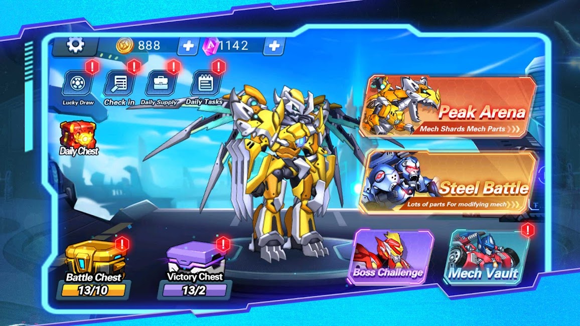 Mecha Storm Robot Battle Game 1