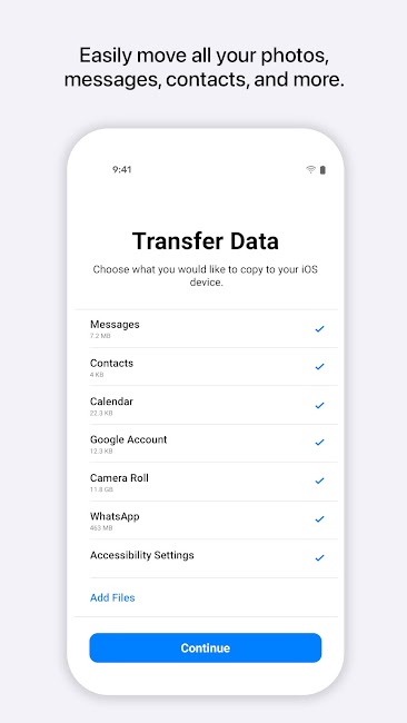 Move to iOS 1
