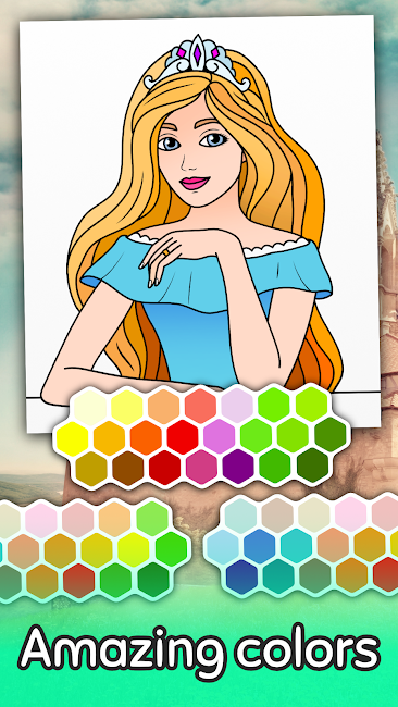 Princess Coloring Game 4