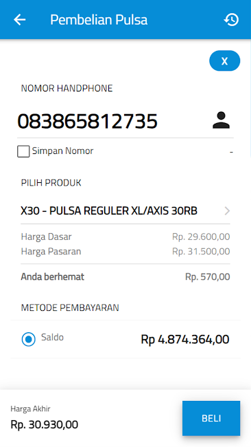 ROBOT BIRU 6