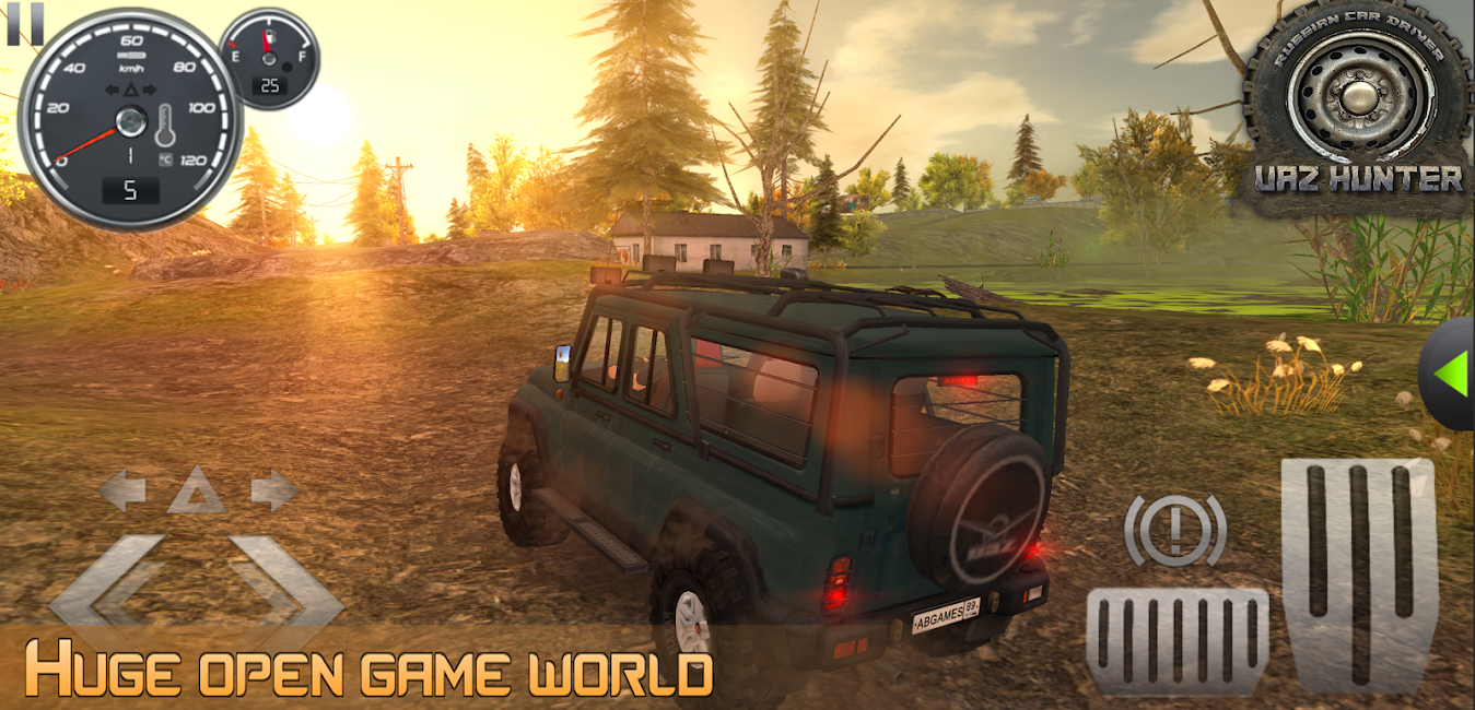Russian Car Driver UAZ HUNTER 1