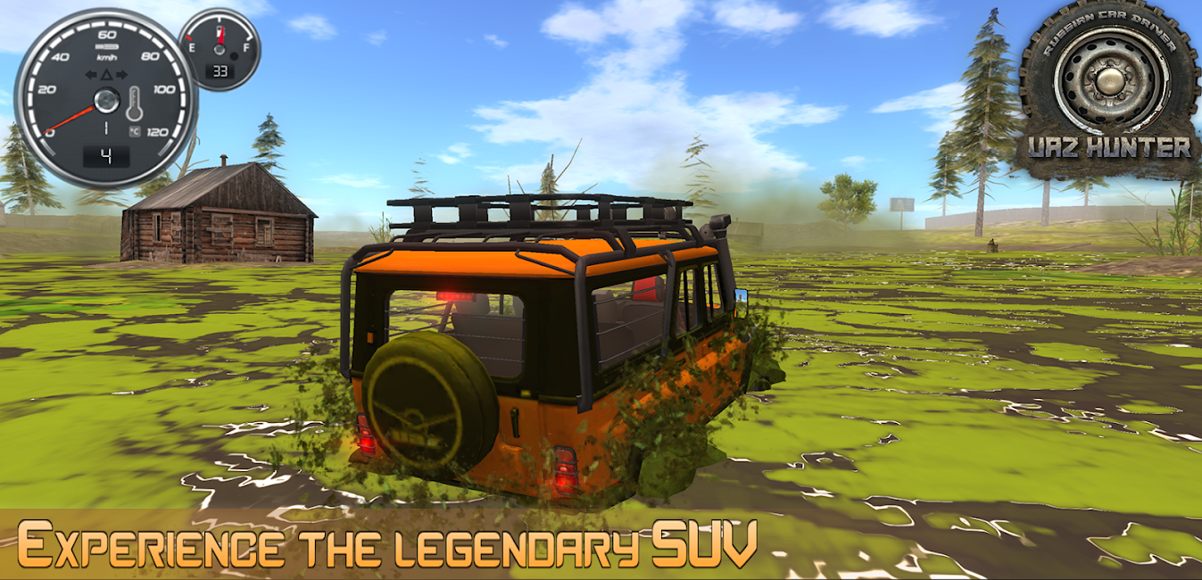 Russian Car Driver UAZ HUNTER 2