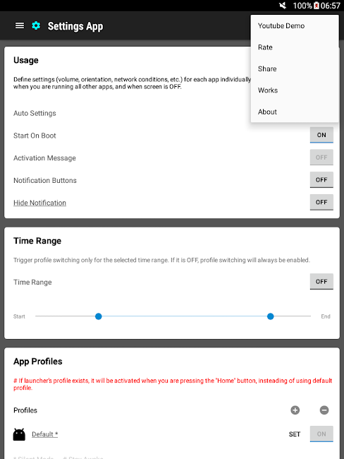 Settings App 6