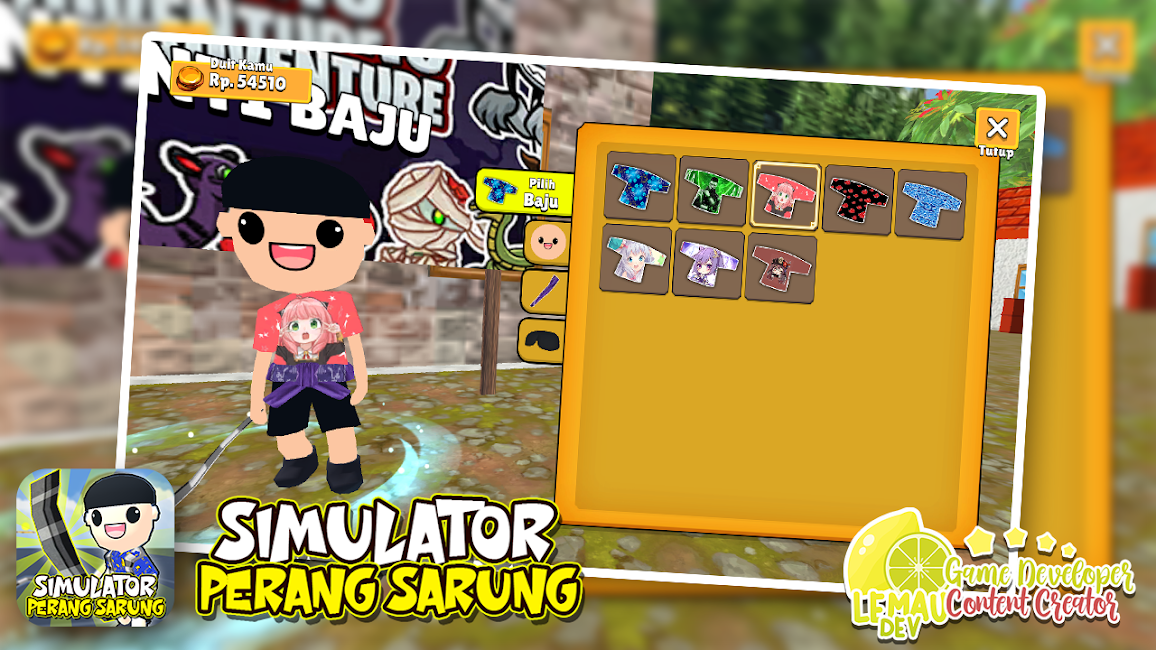 Simulator Perang Sarung 3D 1