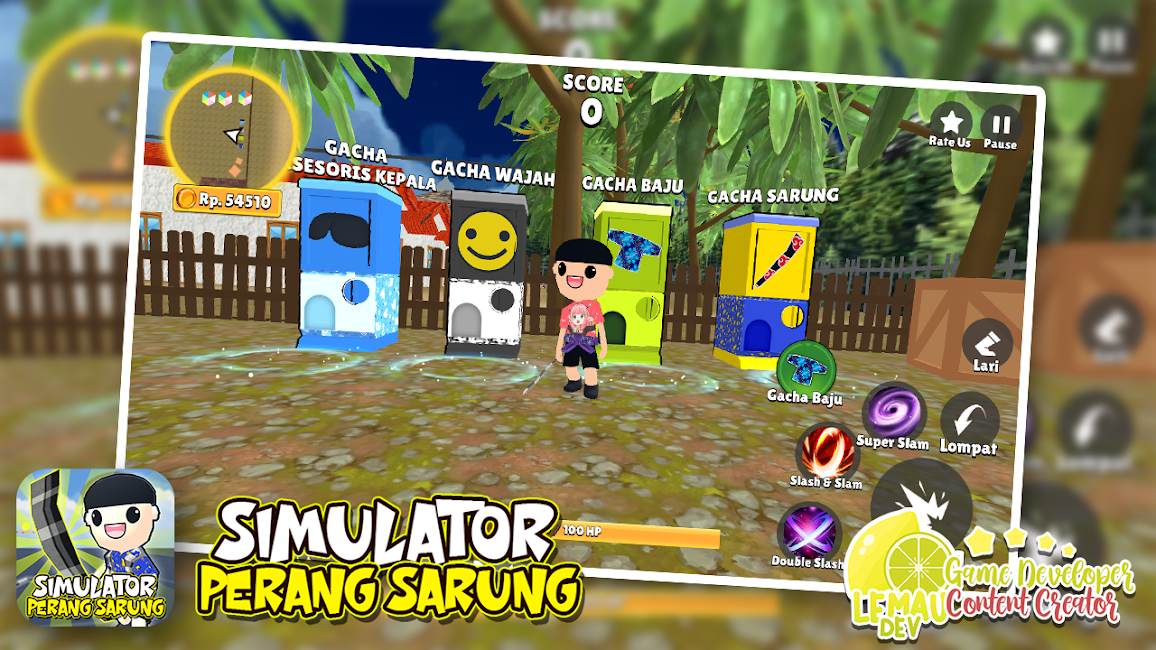 Simulator Perang Sarung 3D 2