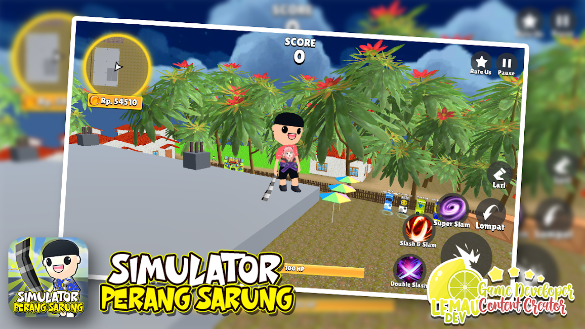 Simulator Perang Sarung 3D 3