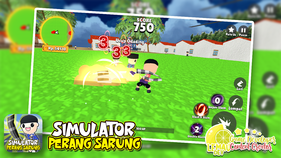 Simulator Perang Sarung 3D 4