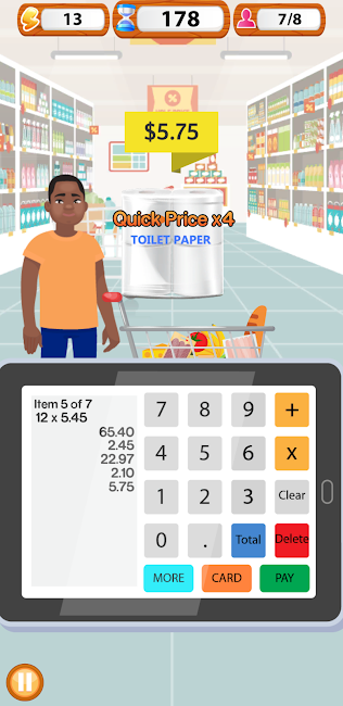Supermarket Cashier Simulator 5