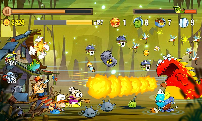 Swamp Attack 5