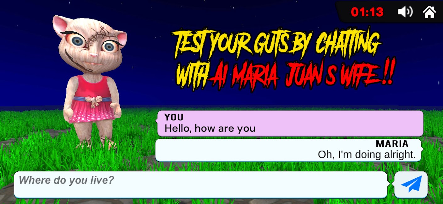 Talk to Ai Scary Maria Ms.Juan 1