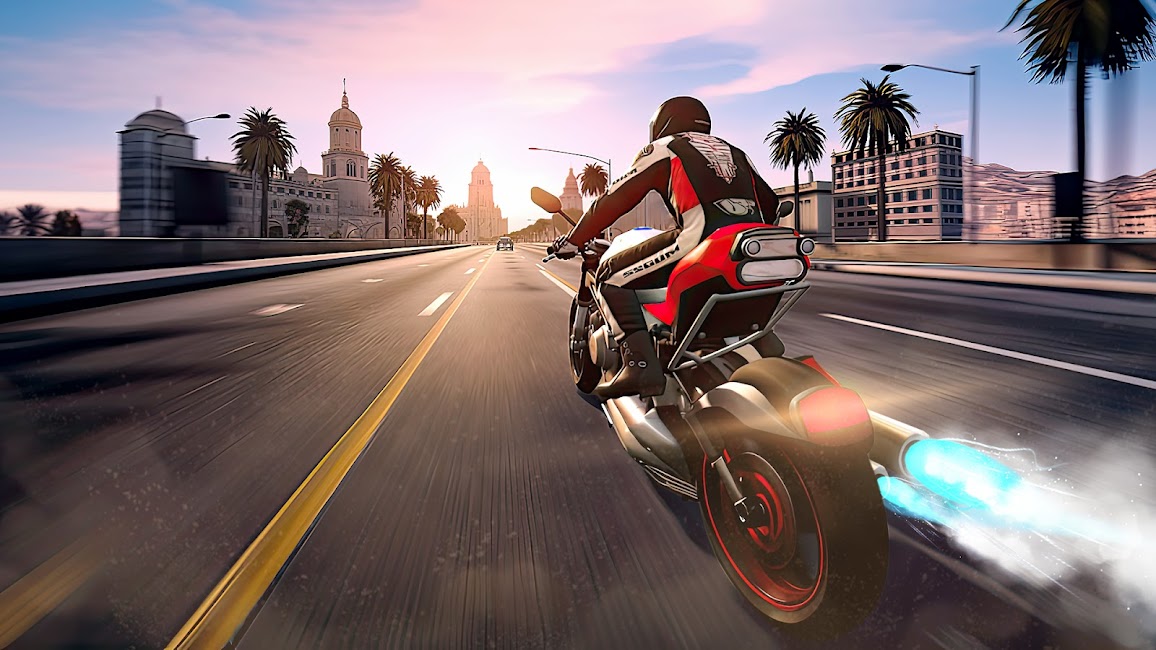 Traffic Bike Driving Simulator 1