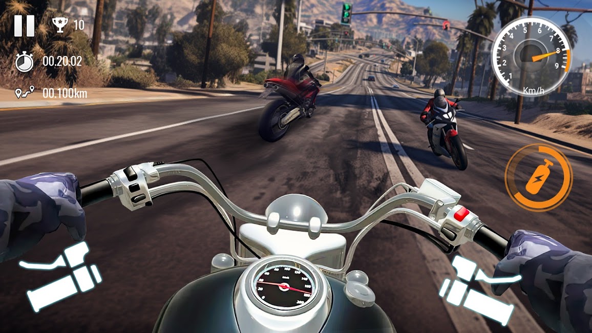 Traffic Bike Driving Simulator 2