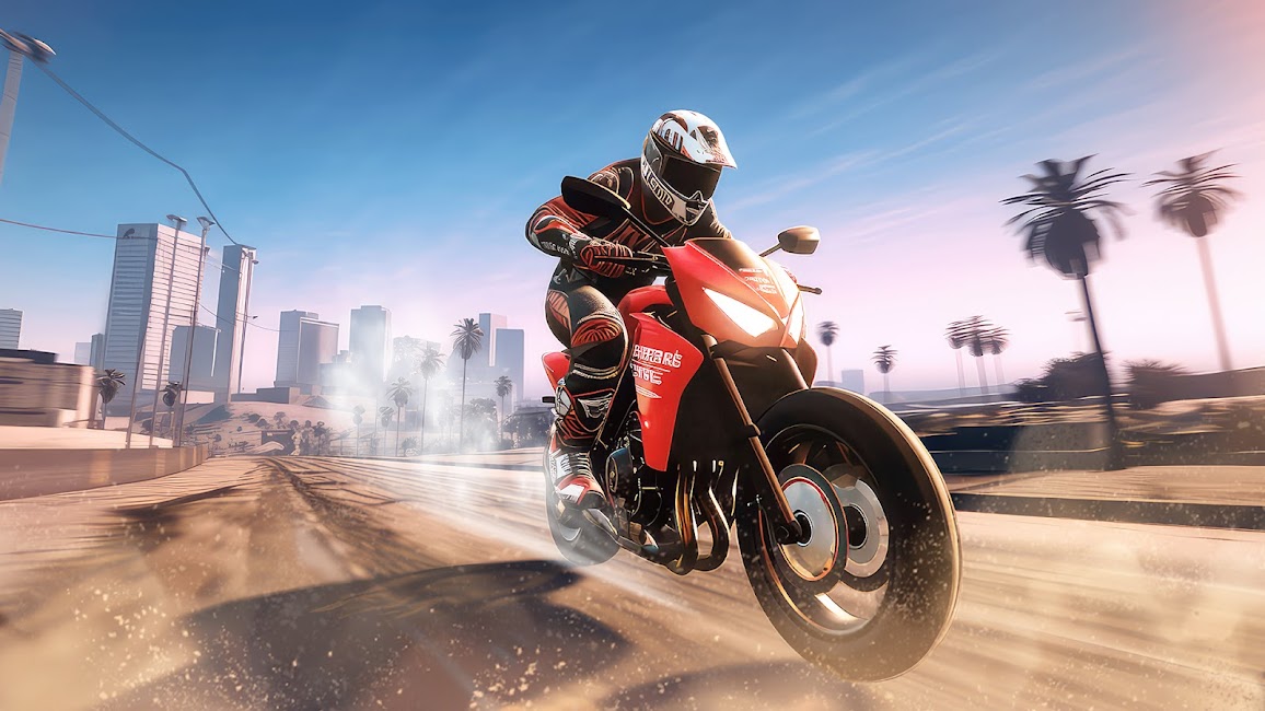 Traffic Bike Driving Simulator 3