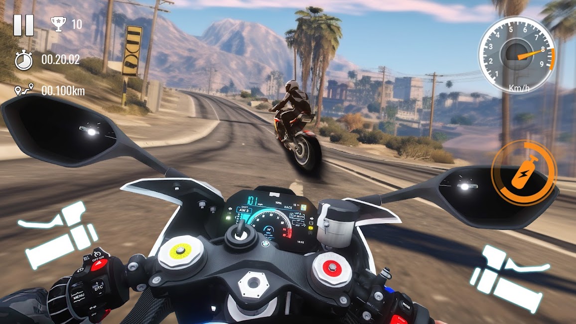 Traffic Bike Driving Simulator 4