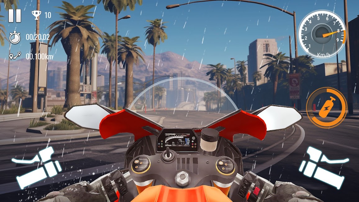 Traffic Bike Driving Simulator 5