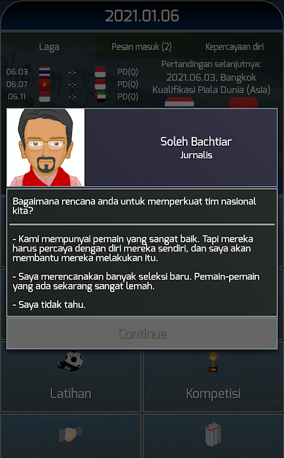 True Football National Manager 2