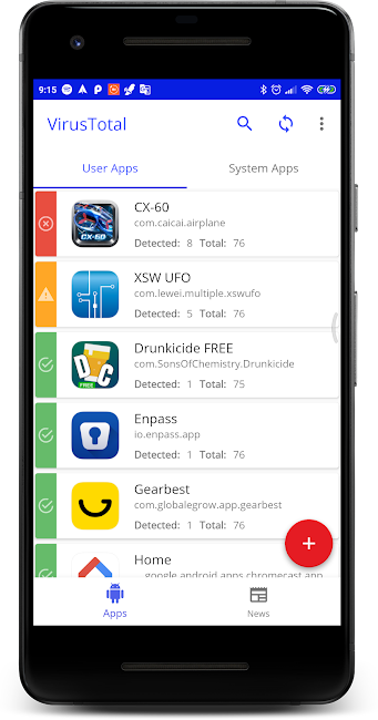 VirusTotal Mobile 2