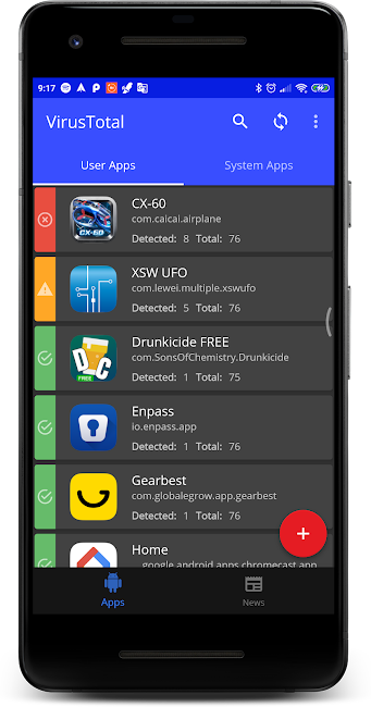 VirusTotal Mobile 3