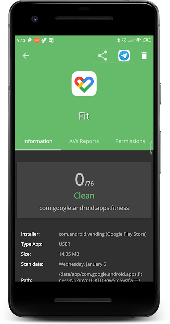 VirusTotal Mobile 5
