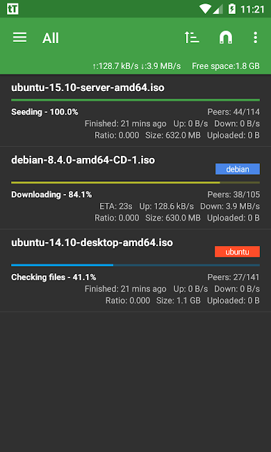 tTorrent 3